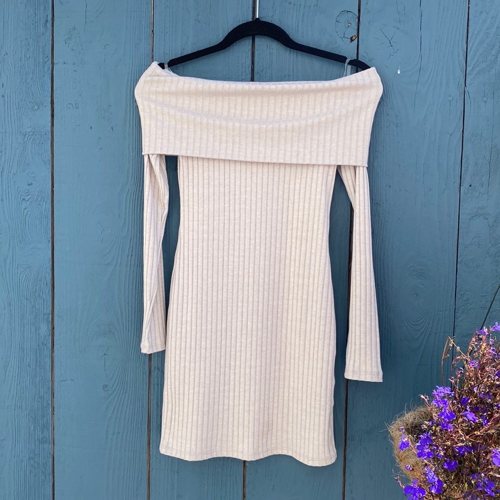 Urban Outfitters Off the Shoulder Mini Dress